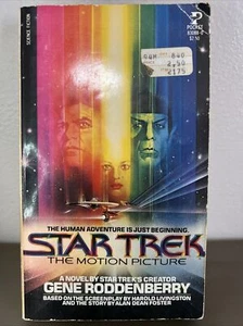 STAR TREK : THE MOTION PICTURE by Gene Roddenberry 1979 paperback book 1st - Foto 1 di 7