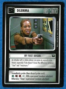 Star Trek CCG MY FIRST RAYGUN (1er contacto) Dilema - Imagen 1 de 1