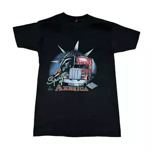 Vintage Truckers Only Shirt 3D Emblem Tee Size Small - Bild 1 von 5