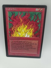 Wall of Fire x1 - Beta Edition - MTG - Near Mint (Copy 2 of 3)