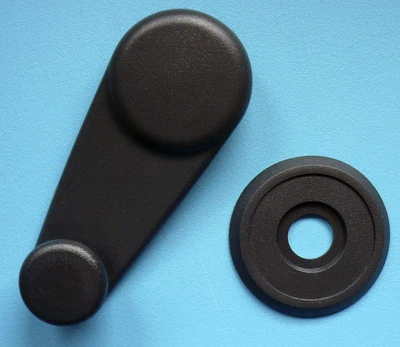 NEW! Window Crank Handle Kit Black | Geo Metro Convertible Swift GT | Genuine OE - Image 1 of 4