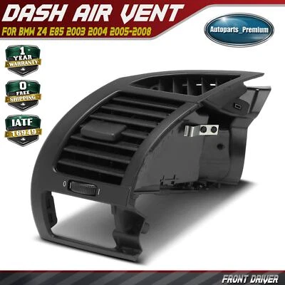 Front Driver LH Air Vent Grille Assembly for BMW E85 Z4 2003 2004 2005 2006-2008 - Image 1 of 4