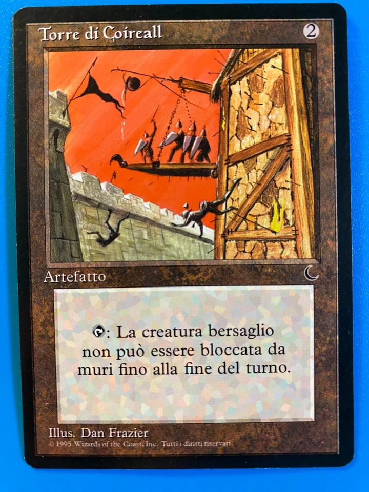 MTG 1x ITALIAN Tower of Coireall The Dark OLD SCHOOL Magic the Gathering x1 NM - Image 1 of 1