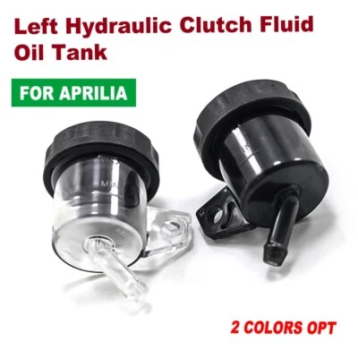 For Aprilia Dorsoduro 1200 SMV 900 SL 1000 Left Hydraulic Clutch Fluid Oil Tank - Image 1 of 4