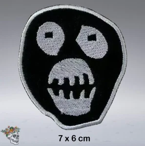 Máscara Mighty Boosh Logo Parche Bordado Planchado Chaqueta Insignia - Imagen 1 de 1