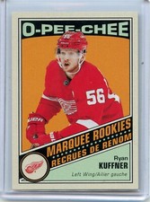 2019-20 O-Pee-Chee Marquee Rookies Retro Blank Back Ryan Kuffner #542 Rookie RC