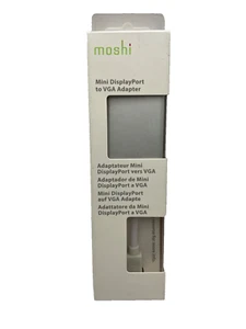 Moshi Mini Display Port to VGA Adapter Cable for Macbook - Silver 99MO023201 - Picture 1 of 3