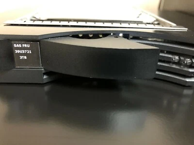 IBM 39U3720 39U3721 3TB 39U3719 7.2K SAS 6Gbs 3.5" SED  HDD W/TRAY - Image 1 of 2