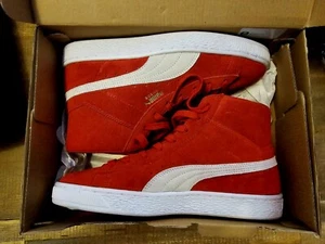 Puma Suede Mid Classic XXL - High Risk Red - Men's Size 7 - Picture 1 of 5