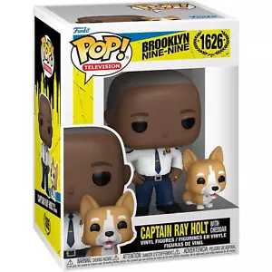 Brooklyn Nine-Nine - Capitán Ray Holt con Cheddar #1626 - Funko Pop! Tel vinilo - Imagen 1 de 1