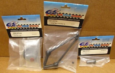 LOTE de piezas de colección GS Storm engranaje corona y piñón con juego trasero GS Racing CVD NUEVO Foto 1 de 4