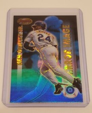 1999 Bowman's Best Atomic Mirror Image Refractor Ken Griffey Jr