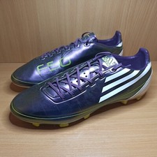 purple f50 football boots