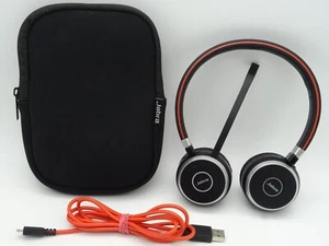 Jabra Evolve 65 Wireless Stereo On-Ear Headset -Vom Händler- - Afbeelding 1 van 7