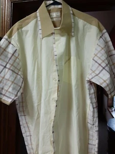 Platinum Cotton Clothing Mens 2XL Short Sleeve Shirt Pre- Owned  - Picture 1 of 8