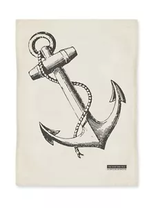 Toalla de plato Anchor Nautical Theme COCINA 100 % algodón nueva - Imagen 1 de 2