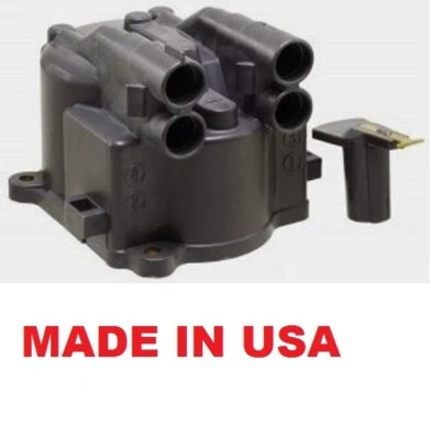 DISTRIBUTOR CAP & ROTOR TOYOTA COROLLA TOYOTA TERCEL CHEVROLET NOVA USA MADE - Image 1 of 4