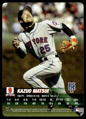 2005 MLB SHOWDOWN BASEBALL BREAK SET KAZUO MATSUI - Image 1 of 2