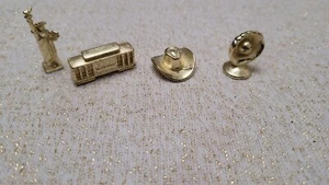 MONOPOLY HERE & NOW 4 Fichas de Repuesto de Juego DORADAS Die-cast: Estatua de la Libertad  - Imagen 1 de 3