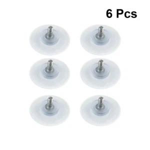 6 Pcs Suction Pads Anti Collision Furniture Cups Clear Anti-Collision - Picture 1 of 11