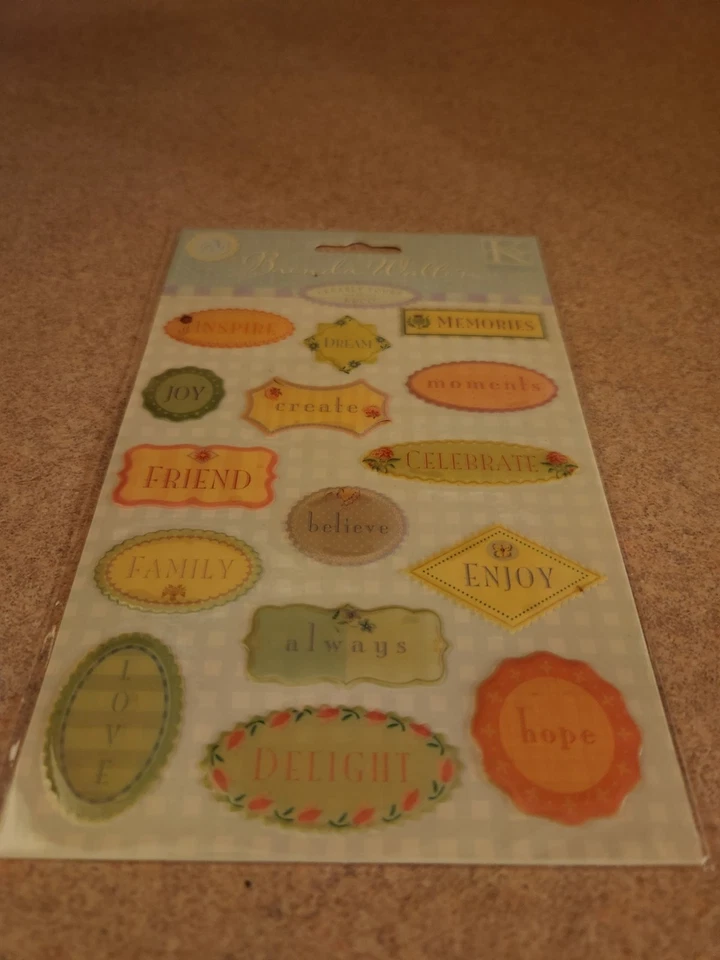 K & Company/Brenda Walton~Chelsea Words Clearly Yours Embellishments - Image 1 of 1