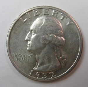 1932 S - Washington Quarter - Choice AU - Picture 1 of 3