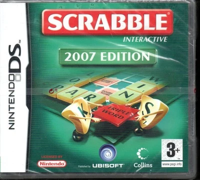 SCRABBLE - 2007 Edition - Nintendo DS Game *NEW & SEALED* - Image 1 of 2