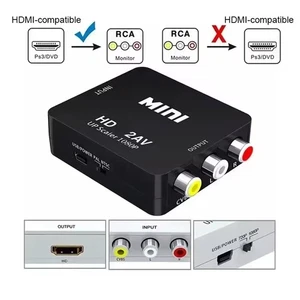 Adattatore HDMI a AV RCA convertitore HDMI CVBS RCA convertitore di segnale 1080P NUOVO - Foto 1 di 17