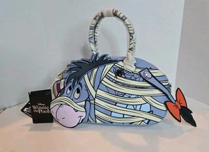 Borsa a tracolla Loungefly Disney Winnie The Pooh Triste Clown Eeyore Glow In The Dark - Foto 1 di 6