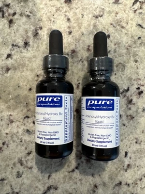 2 Pure Encapsulations Adenosil/Hidroxi B12 Líquido 30 ml EXP/ 10/2026 Foto 1 de 3