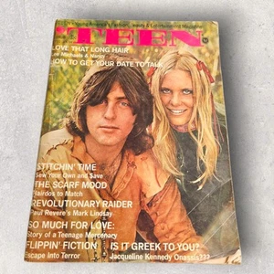 Vintage Teen Magazine Feb 1969 - 60s Fashion, Pop Culture, Mark Lindsay, Ads - Imagen 1 de 6
