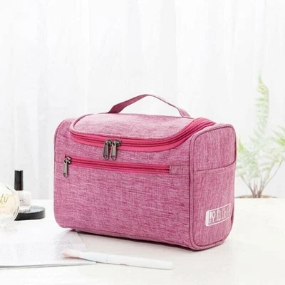 Makeup Travel Bag Toiletry Wash Cosmetic Large Extra Handbag Organizer Portable - Image 1 of 4