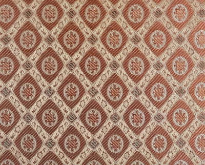 Винтажная медная и золотистая ткань для решетки динамика ткань - старая решетка для радио и усилителя - Изображение 1 из 2