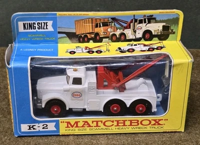 1960s Matchbox K-2 KING SIZE - ESSO WRECKER / BOXED BEAUTY!! - Image 1 of 4