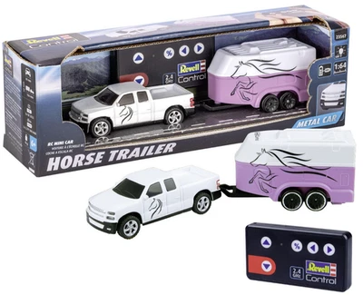 Revell 23567 RC Mini Car "Pferdeanhänger" Ferngesteuertes Mini Auto in 1:64 Neu - Bild 1 von 3