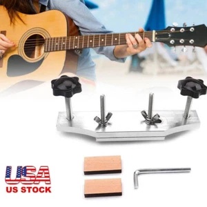 Accesorio de guitarra acústica abrazadera puente de unión hágalo usted mismo herramienta de luthier para reparación de puentes - Imagen 1 de 12
