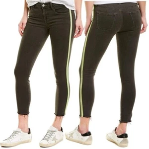 J Brand womens 835 Mid Rise Crop Jeans 29 Black Epitome Slimming 29x26 $248 - Picture 1 of 13
