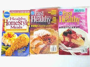 3 Pillsbury FAST & HEALTHY + HEALTHY HOMESTYLE RECIPES Cook Books Classics - Bild 1 von 5