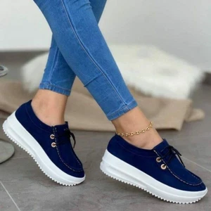 Womens Sneakers Women's Shoes Woman Casual Shoes Breathable Platform Shoes - Picture 1 of 15