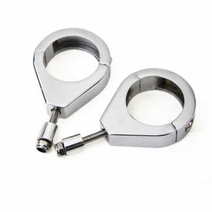 2x 41mm Fork Clamps Motorcycle Turn Signal Light Bracket Holder Mount Dirt bike - Imagen 1 de 5