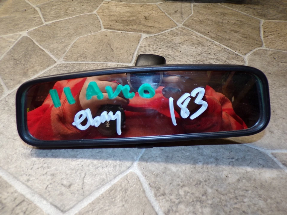 ☼2004-2011 CHEVY AVEO ESPEJO RETROVISOR SUPERIOR INCLINABLE ATENUACIÓN MANUAL OEM OPT D31 Foto 1 de 4