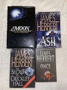 James Herbert Book Bundle X 4 Horror, Fantasy Job Lot Free P&P (75) - Foto 1 di 6