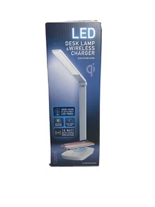 Tzumi LED Desk Lamp And 10 Watt Quick Charge Wireless Base - Picture 1 of 2