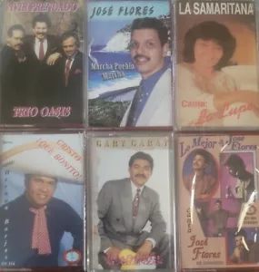 6 Diferentes Albums En Cassettes 1 De Cada Uno..Musica cristiana - Picture 1 of 2