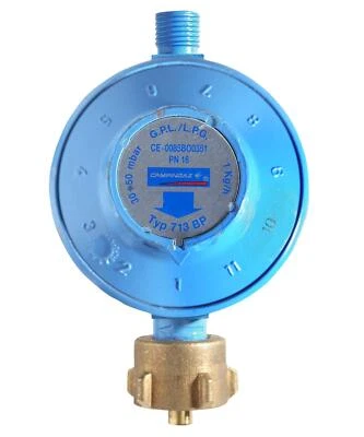 Unisex – Erwachsene Verstellbarer Regler 30 50 mbar Blau 15 x 10 x 10 cm - Image 1 of 2