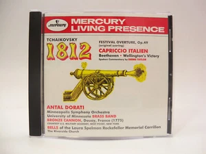 Mercury Living Presence TCHAIKOVSKY 1812 Festival Overature Antal Dorati 1995 CD - Picture 1 of 3