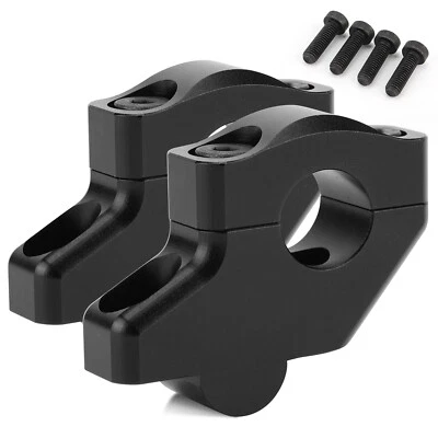 7/8" HandleBar Bar Risers Mount Clamp Adapter For Suzuki SV1000 S 2003-2024 - Image 1 of 4