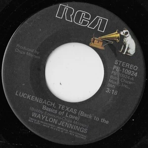 Luckenbach, Texas / Belle Of The Ball / Waylon Jennings VG+ - Picture 1 of 2