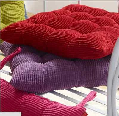 Protetor de almofada para cadeira de escritório de jantar micro camurça cabo 17x17 polegadas mais cor - Imagem 1 de 2