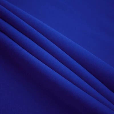  Royal Blue Poplin Fabric By The Yard_ High Quality Solid Poly Poplin_''60 Width - Image 1 of 3